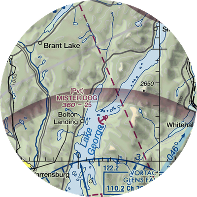 Northwest Waterbird Seaplane Base (2NK0) VFR Sectional  Gaming Mouse Pad