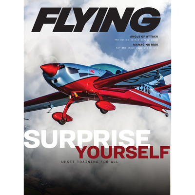 FLYING Magazine Cover Print - December 2020 Poster