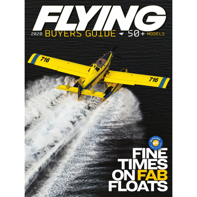 FLYING Magazine Cover Print - November 2020 18×24 Canvas