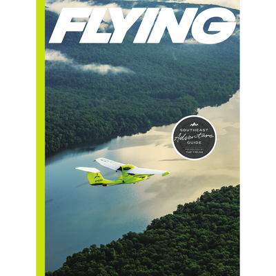 FLYING Magazine Cover Print - Adventure Guide  2022 18×24 Canvas