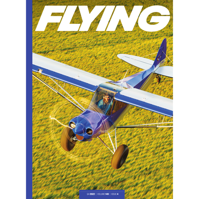 FLYING Magazine Cover Print - Quarter 4 2022 24×36 Metal Print