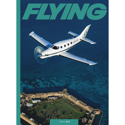 FLYING Magazine Cover Print - December 2022 Poster