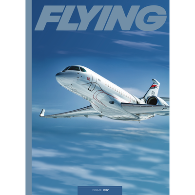 FLYING Magazine Cover Print - May  2023 11×14 Metal Print
