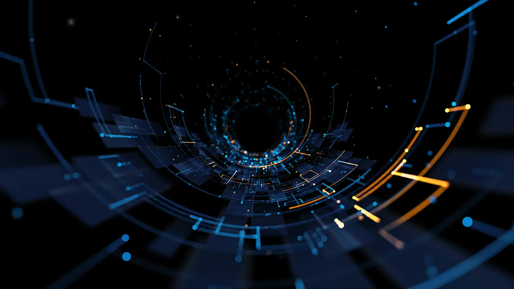 Snazzy outerspace scene for home page
