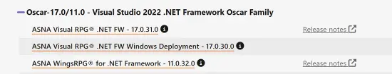 Download AVR for .NET Framework 17.0.30.0 Windows deployment