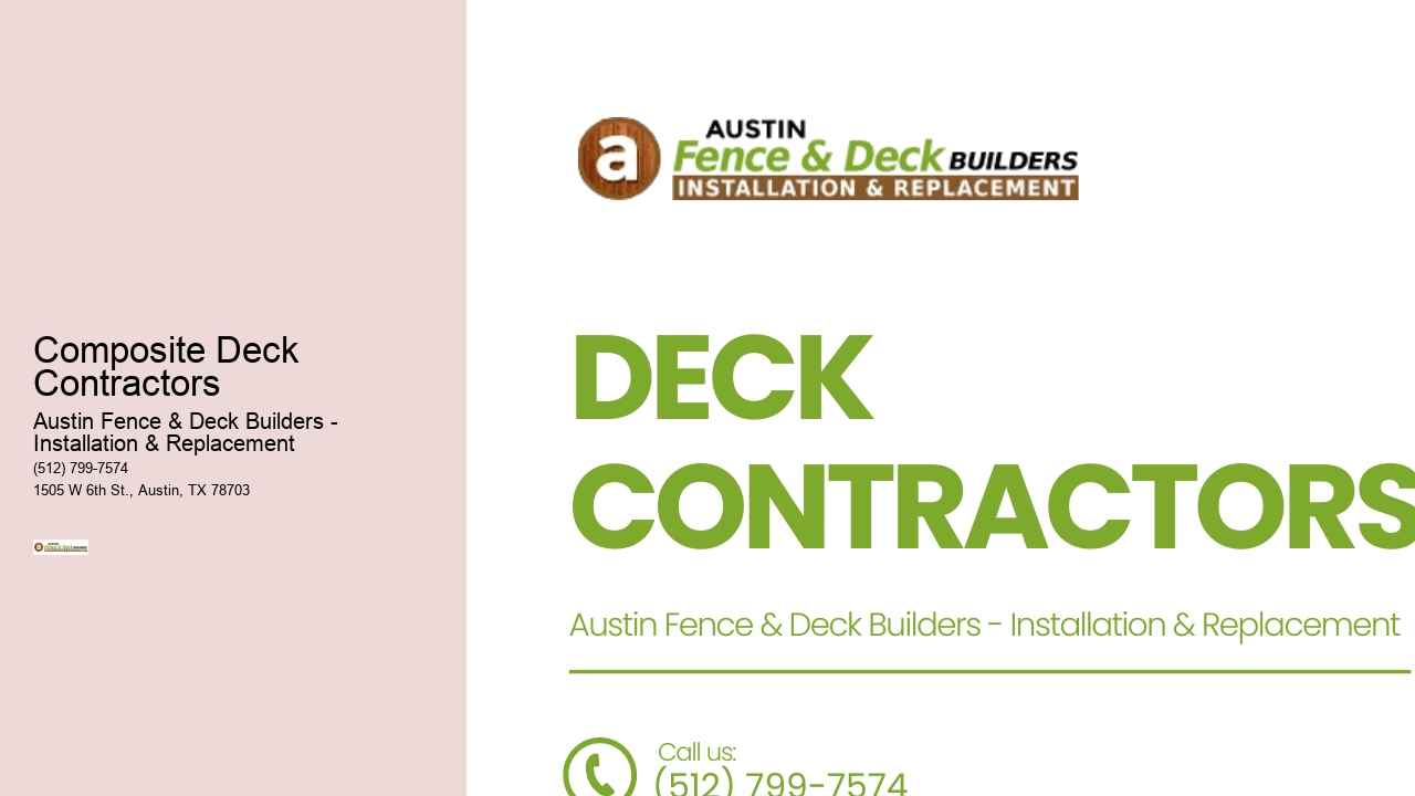 Composite Deck Contractors