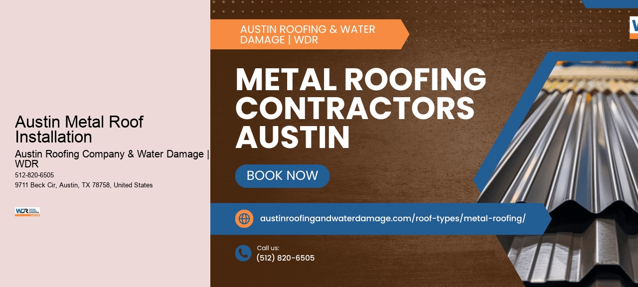 Austin Metal Roof Installation