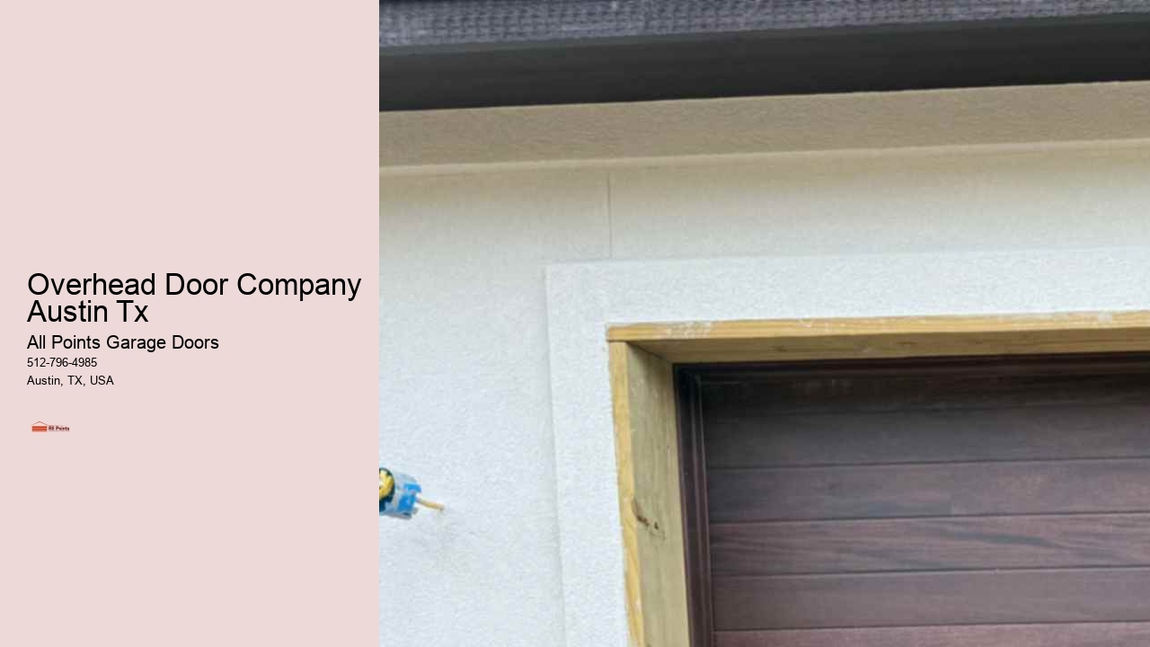 Overhead Door Company Austin Tx 