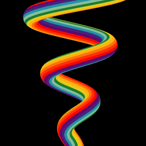 rainbow spiral gif