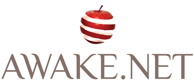Awake apple logo final center