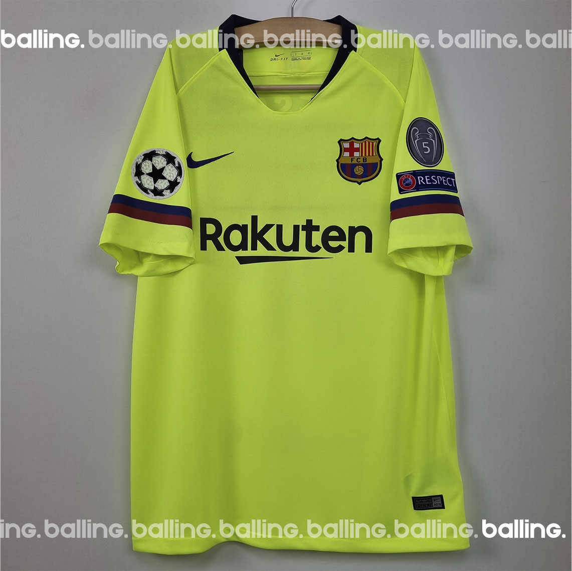 Barcelona 2018-2019 Away Jersey