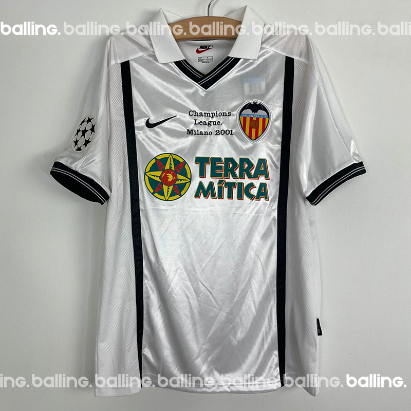 Valencia 2000-2001 Home Jersey