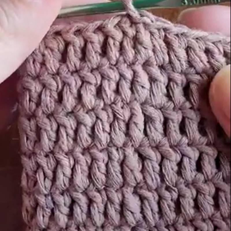 cierre de vueltas en crochet