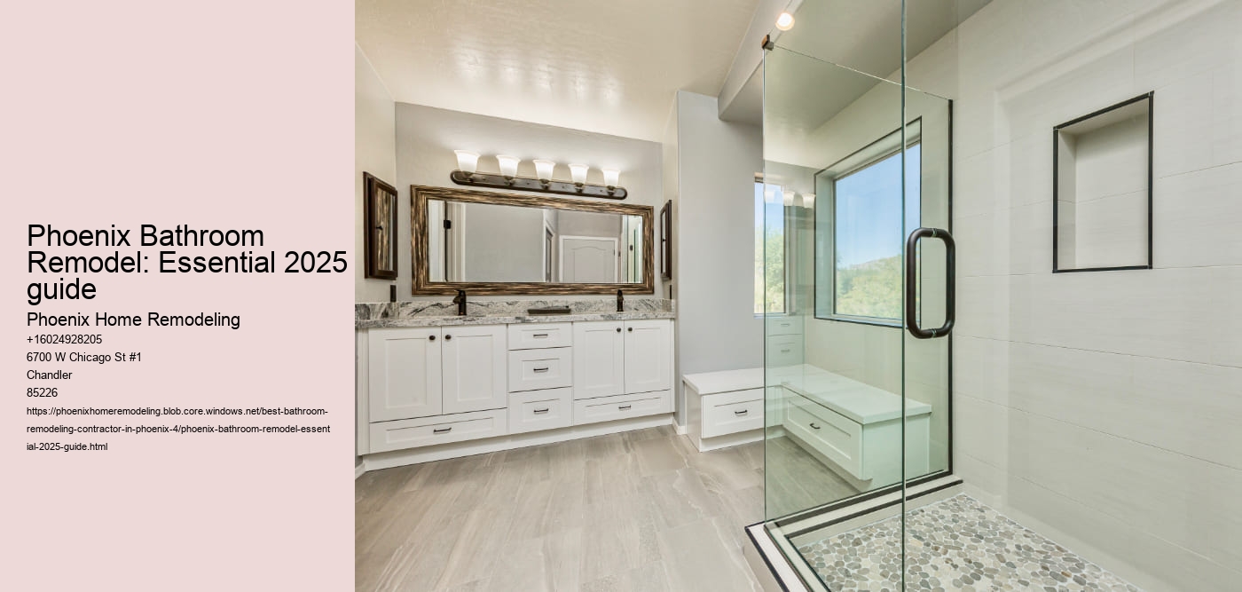 Phoenix Bathroom Remodel: Essential 2025 guide