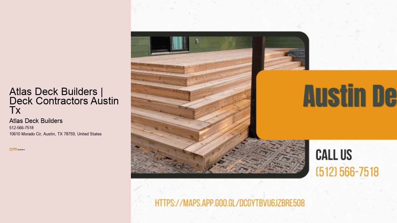 Atlas Deck Builders | Deck Contractors Austin Tx