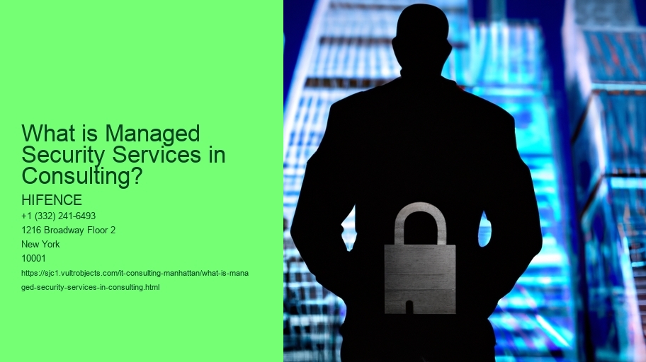 What is Managed Security Services in Consulting?