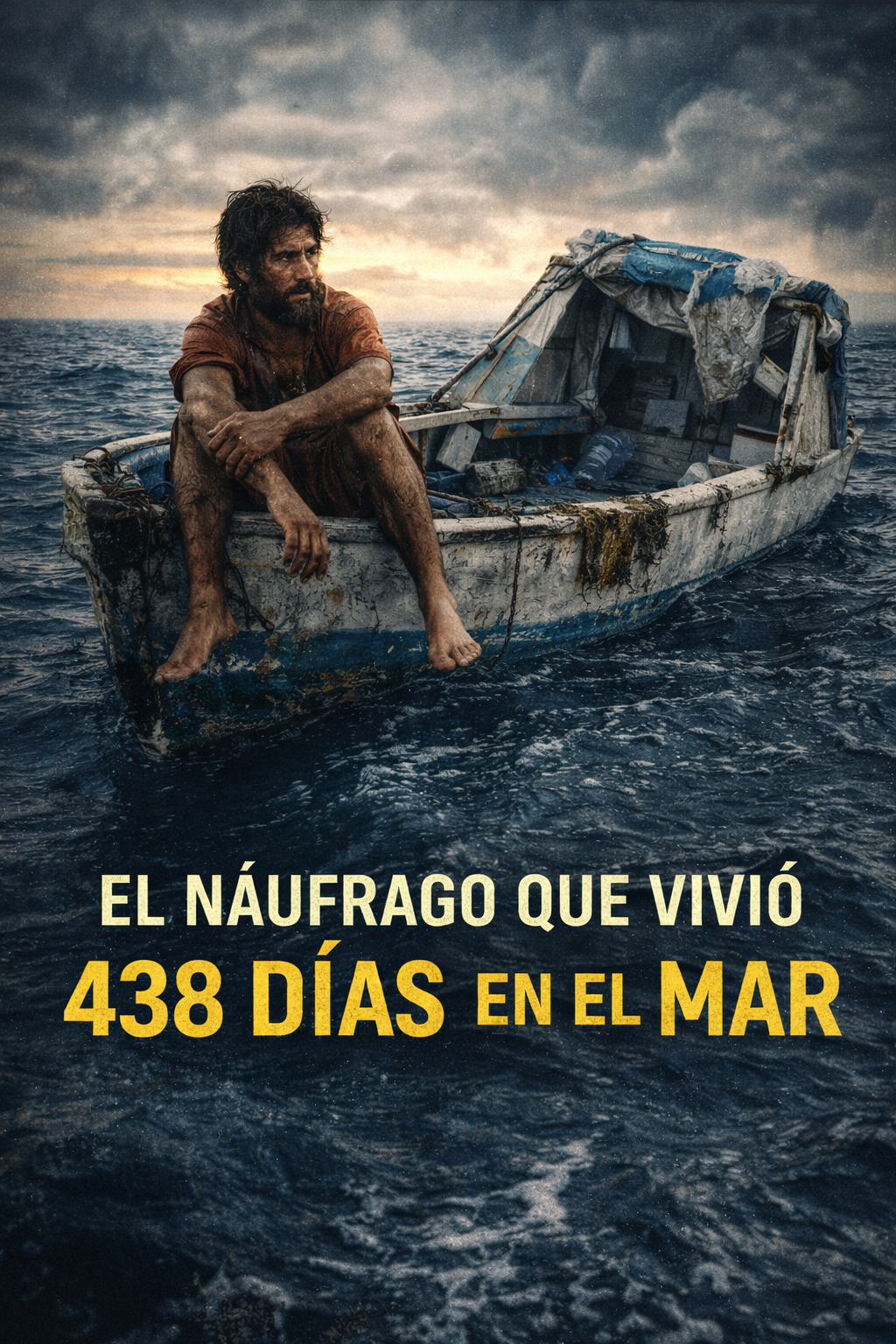El náufrago que vivió 438 días en el mar