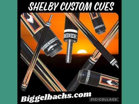 3 cushion billiards cues for sale