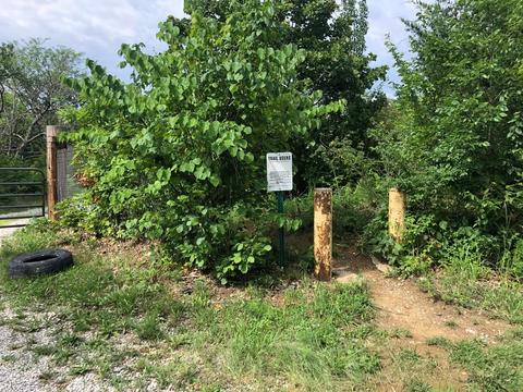 Equestrian trail access east of substation road gate