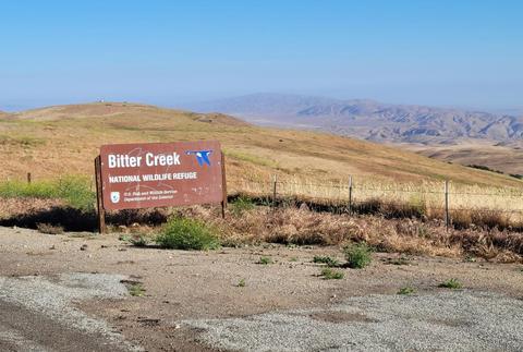 Bitter Creek National Wildlife Refuge Sign