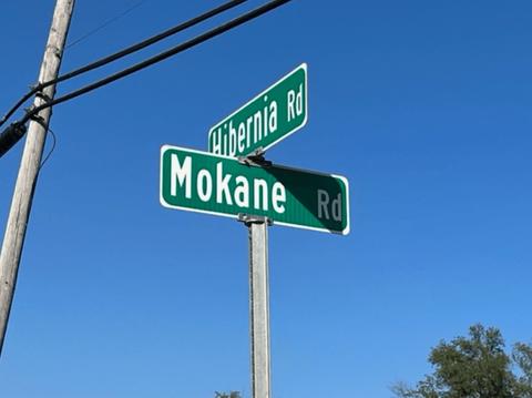 Mokane Rd. and Hibernia Rd.