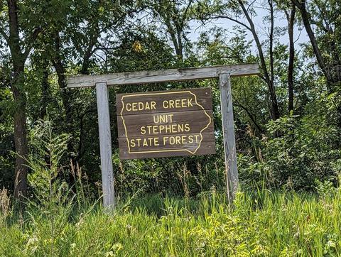 Stephens State Forest--Cedar Creek Unit