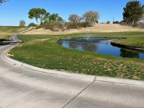 Water feature near hole 6
