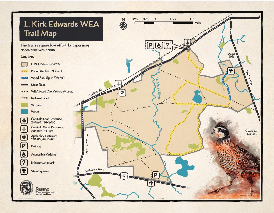 L. Kirk Edwards WEALower Lake Lafayette Boat Ramp Entrance Leon