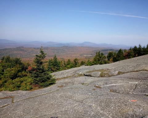 October view from the summit
