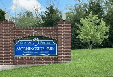 Morningside Park sign