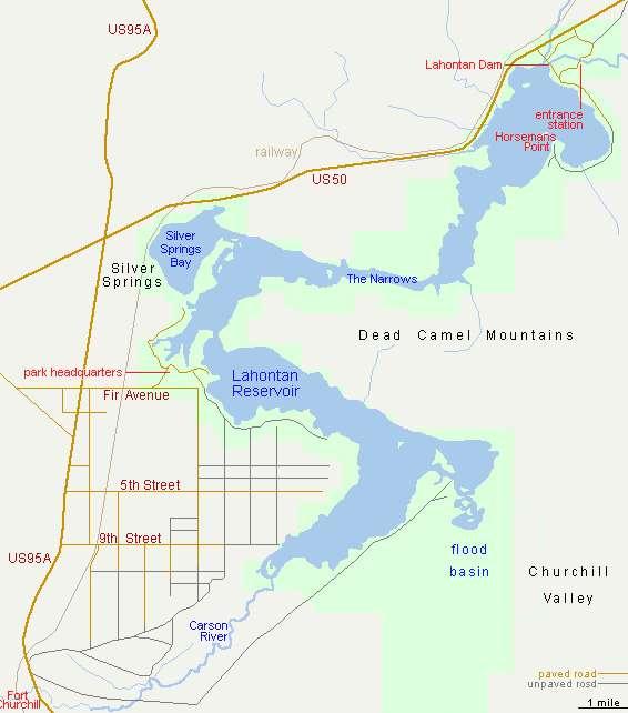 Lahontan Reservoir--Blackbird Point - Churchill, Nevada, US - Birding ...