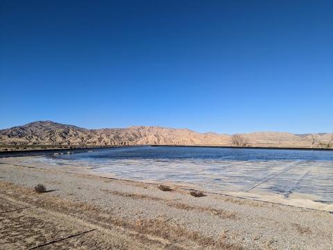 New Cuyama WTP in winter