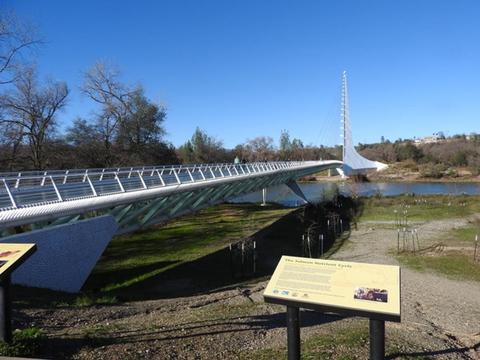 Sundial Bridge in January 