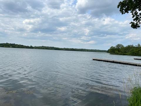 Large lake.