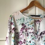 Featured thumbnail for Blouse blanche fleurie - Zara