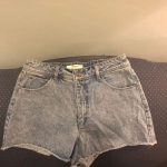 Thumbnail for Short en jeans style vintage taille haute