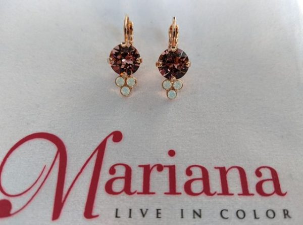 Featured image for Boucles d'oreilles rose gold Mariana