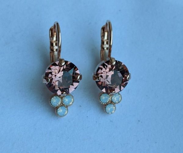 Image for Boucles d'oreilles rose gold Mariana