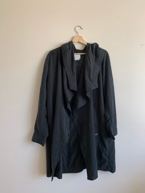 Image for Veste trench coat longue noir RVCA