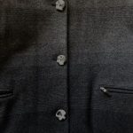 Thumbnail for Long manteau dégradé de gris à noir