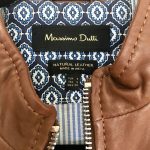 Thumbnail for Manteau de cuir véritable Massimo Dutti
