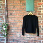 Featured thumbnail for Pull en cachemire noir Uniqlo / Black cashmere sweater - S