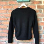 Thumbnail for Pull en cachemire noir Uniqlo / Black cashmere sweater - S