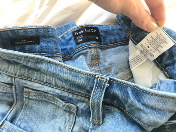 Image for Jeans Frank and Oak neuf, modèle Kim gr:30