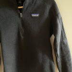 Featured thumbnail for Sweater Patagonia Noir - 1/4 de Zip.