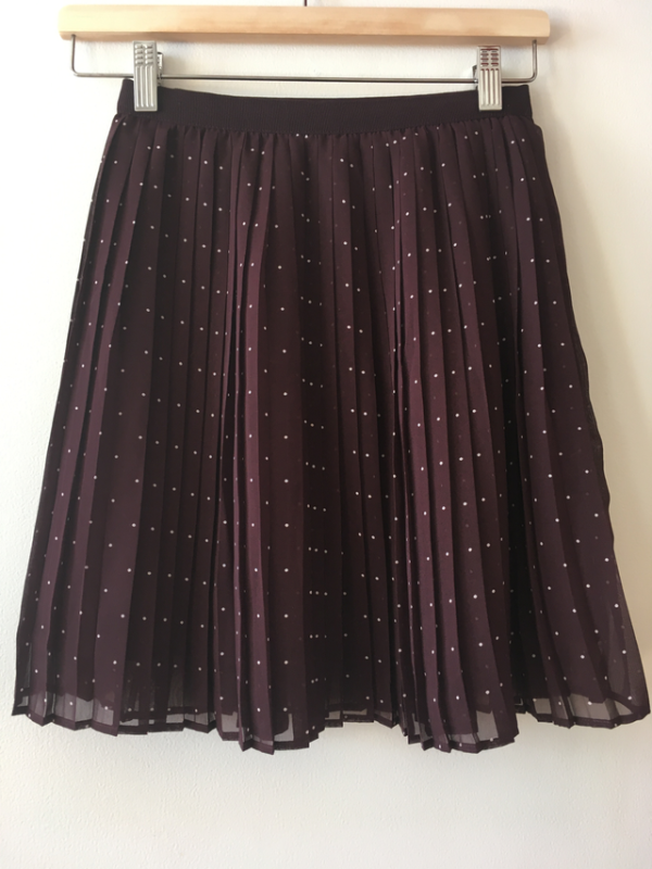 Featured image for Mini jupe plissee Uniqlo mini skirt