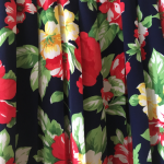 Thumbnail for jupe vintage fleurie vintage skirt