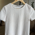 Thumbnail for T-Shirt blanc à motifs - Zara.