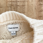 Thumbnail for Pull Frank&Oak torsadé en laine mélangée ?  — valeur de 100$ + taxes