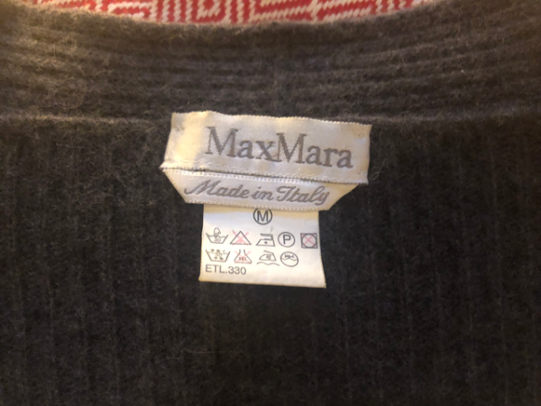 Image for Max Mara, cardigan laine et cachemire